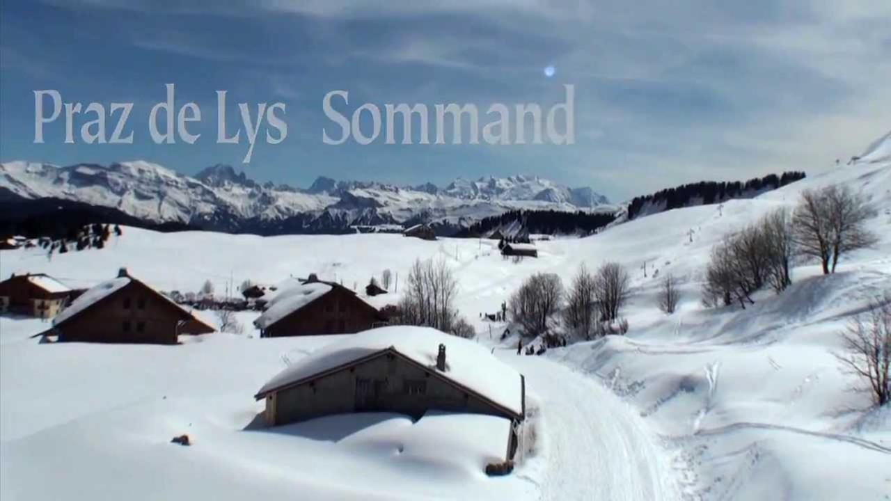 Studio Cabine Praz De Lys Taninges Eksteriør bilde